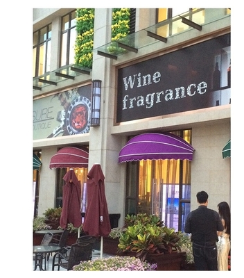 Gazebo a semicircolo in stile francese Canopy economici per eventi all'aperto