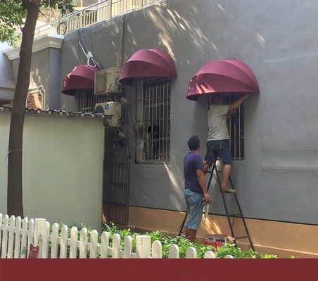 Gazebo a semicircolo in stile francese Canopy economici per eventi all'aperto