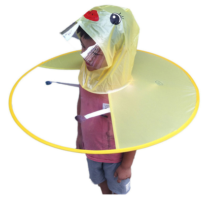 Bambini Creativo Mantello da Pioggia UFO Bello Mantello da Pioggia Realizzato in Stoffa EVA 100% Dimensioni convenzionali