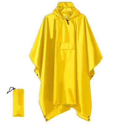 Adulti impermeabile per attività interne ed esterne Stile poncho per una sola persona