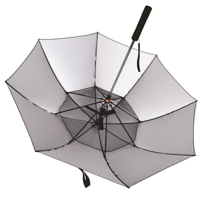 Manuale Logo aperto personalizzato Stampa Air Condition Fan Ombrello con logo personalizzato