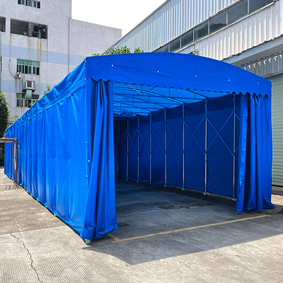 Tenda pieghevole esteriore retrattile per lo stoccaggio di grandi dimensioni e per la stampa personalizzata