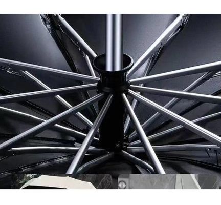 Uomo e donna Compatto triplo pieghevole Fibra di vetro Cornice Sole ombrello UV per i viaggi