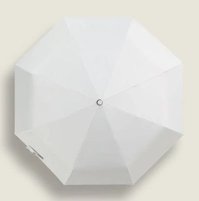 Uomo e donna Compatto triplo pieghevole Fibra di vetro Cornice Sole ombrello UV per i viaggi