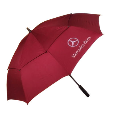 Logo personalizzato Double Canopy Golf Umbrella 130cm di diametro aperto per pubblicità e regali