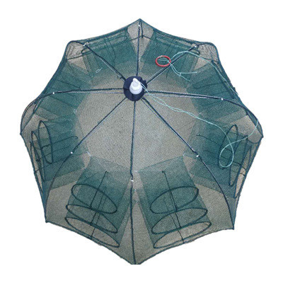 Rete da pesca tipo ombrello Rete da pesca a mano per una pesca agevole e fluida Profondità 38-72 cm