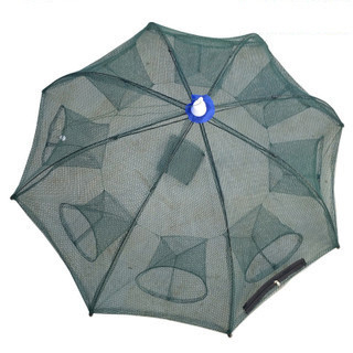Rete da pesca tipo ombrello Rete da pesca a mano per una pesca agevole e fluida Profondità 38-72 cm