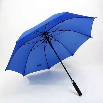 Colore personalizzato Logo giallo brillante Parasole da golf RPET per attività all'aria aperta