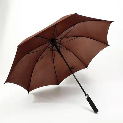 Colore personalizzato Logo giallo brillante Parasole da golf RPET per attività all'aria aperta