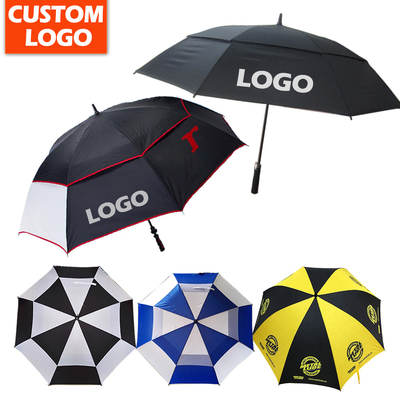 Stampe personalizzate di logo Sublimazione Golf ombrello Personalità Auto ombrello per promozioni
