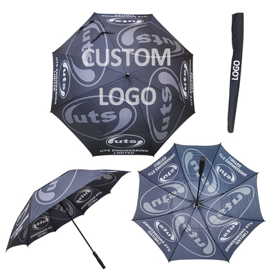 Stampe personalizzate di logo Sublimazione Golf ombrello Personalità Auto ombrello per promozioni