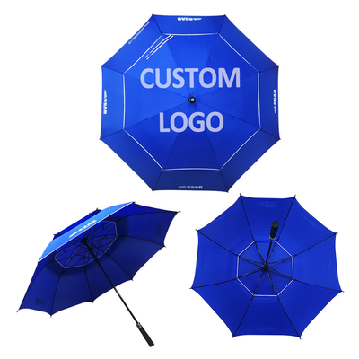 Stampe personalizzate di logo Sublimazione Golf ombrello Personalità Auto ombrello per promozioni