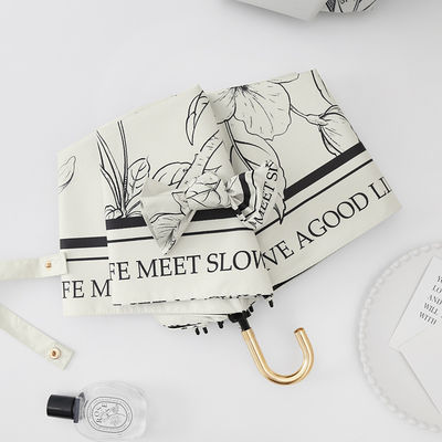 Due funzioni ombrello francese per donne automatico pieghevole protezione solare e protezione contro la pioggia