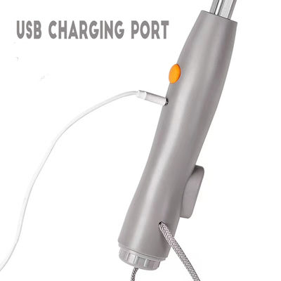 Cornice in fibra di vetro Auto Open USB Charge Fan Umbrella con spray d'acqua e protezione UV