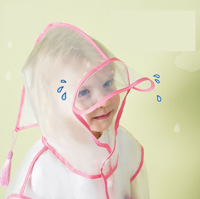 Poncho a cartone animato per studenti delle scuole elementari