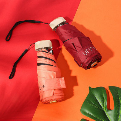 5 ombrelloni solare pieghevoli con logo personalizzato Vinyl controllo manuale portatile protezione UV