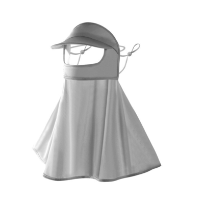 Classico stile di design Cappello da sole con maschera da viso Cappello da spiaggia da donna traspirante