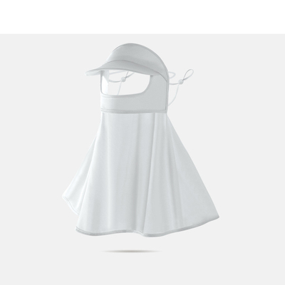 Classico stile di design Cappello da sole con maschera da viso Cappello da spiaggia da donna traspirante