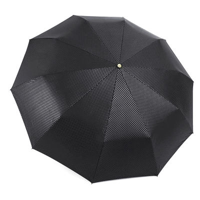 Logo personalizzato pubblicitario ombrello a doppia prova di vento con un solo clic