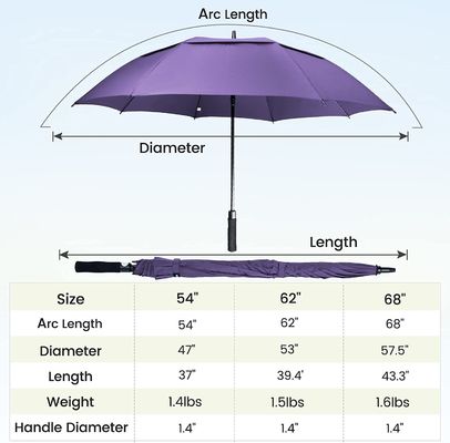 Padroncino da golf a stampa personalizzata 8K con design più resistente al vento e all'acqua