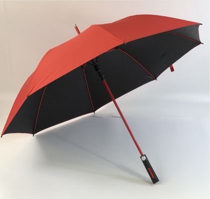 Padiglione per la pioggia di dimensioni golf con manico morbido EVA e rivestimento in argento