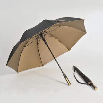 Padiglione per la pioggia di dimensioni golf con manico morbido EVA e rivestimento in argento