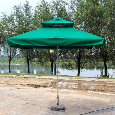 Disegno minimalista stile ombrello da giardino in alluminio per balcone