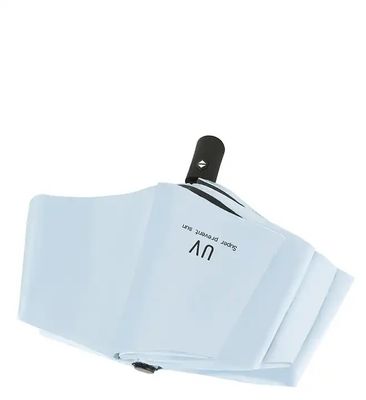 Minimalismo stile ombrello automatico triplo con protezione solare e doppia protezione UV