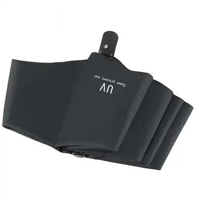 Minimalismo stile ombrello automatico triplo con protezione solare e doppia protezione UV