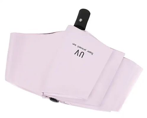 Minimalismo stile ombrello automatico triplo con protezione solare e doppia protezione UV