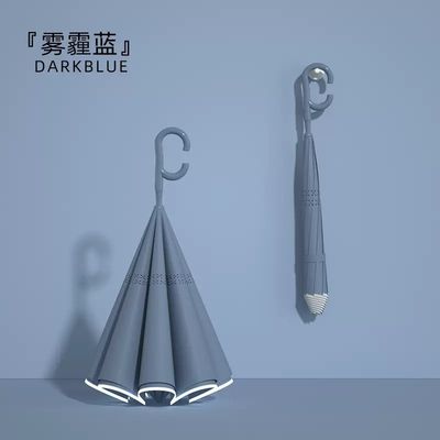 Lungo manico ombrello rinforzato a prova di vento per due uomini e donne 105 cm di diametro aperto