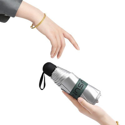 Prodotto ombrello cinque volte compatto con controllo manuale di raffreddamento e protezione UV