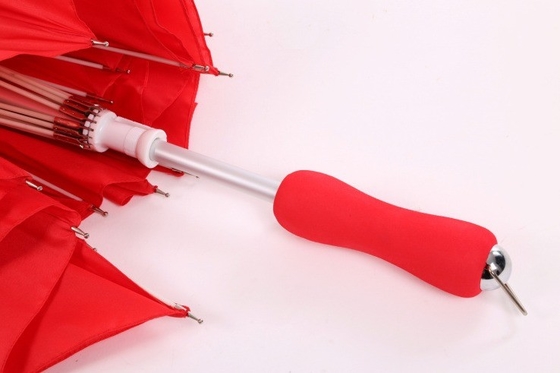 Parasole per feste per adulti con logo personalizzato e design unico a forma di cuore