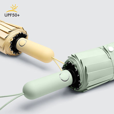 Stampa del logo personalizzabile con doppio scopo ombrello triplice per protezione da sole e pioggia