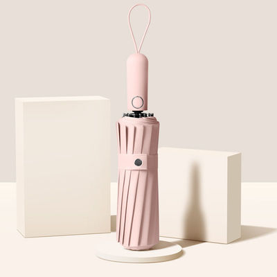 Stampa del logo personalizzabile con doppio scopo ombrello triplice per protezione da sole e pioggia