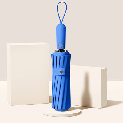 Stampa del logo personalizzabile con doppio scopo ombrello triplice per protezione da sole e pioggia