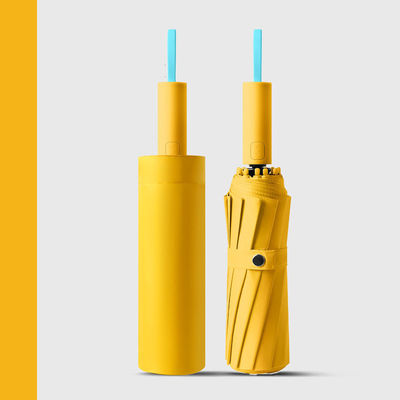 Ombrello osseo completamente automatico Protezione UV di grandi dimensioni Logo pubblicitario personalizzato Maniglia speciale