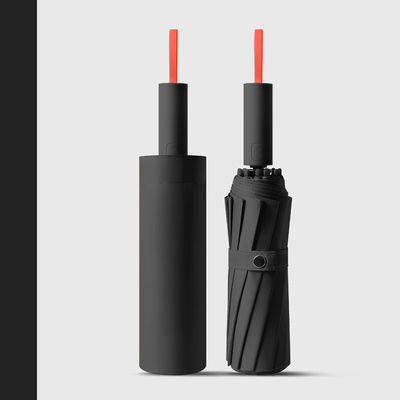 Ombrello osseo completamente automatico Protezione UV di grandi dimensioni Logo pubblicitario personalizzato Maniglia speciale