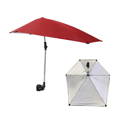 Sedile a rotelle ombra solare ombrello con clip personalizzabile con catena di approvvigionamento agile e opzione fai da te