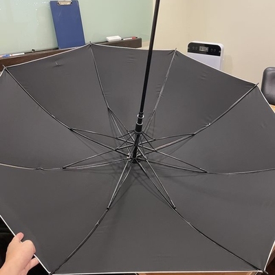 Stampa di logo personalizzato ombrelloni a prova di vento con protezione UV e design laser abbagliante