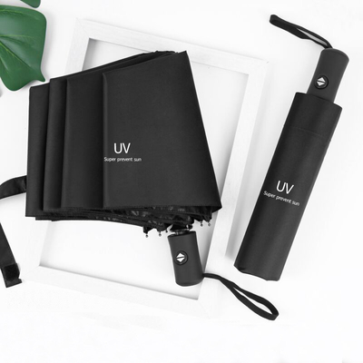 Ombrello pieghevole portatile a colori solidi creativo personalizzato per giardino e esterni