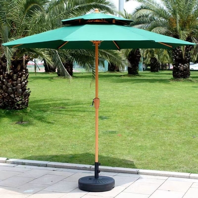 Tutto in uno Funzione Bianco Potenza Rivestito In Acciaio Cornice Ombra Da Sole Con Tassels