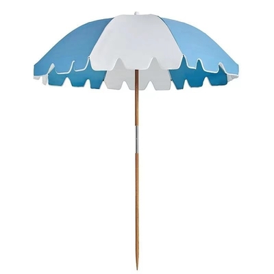 Outdoor Auto 1.8 M Protezione solare ombrello da spiaggia per occasione giardino Disegno personalizzato