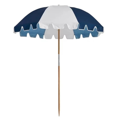 Outdoor Auto 1.8 M Protezione solare ombrello da spiaggia per occasione giardino Disegno personalizzato