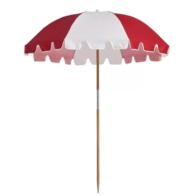 Outdoor Auto 1.8 M Protezione solare ombrello da spiaggia per occasione giardino Disegno personalizzato