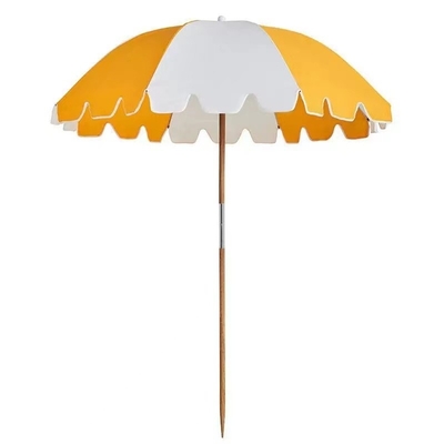 Outdoor Auto 1.8 M Protezione solare ombrello da spiaggia per occasione giardino Disegno personalizzato