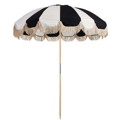 Umbrello da spiaggia per patio esterno con ombrello solare Tassel e 29/32 di stile coreano