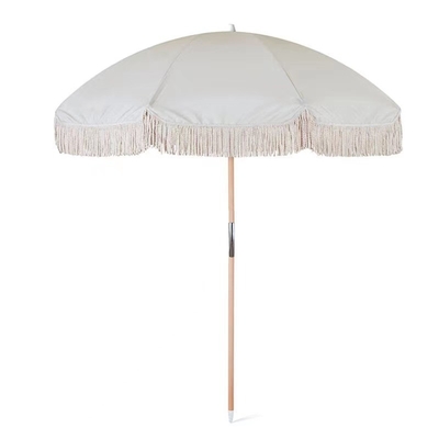 Umbrello da spiaggia per patio esterno con ombrello solare Tassel e 29/32 di stile coreano