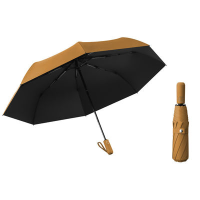 190T Nylon Triple Fold Umbrella per supporto a prova di vento e personalizzazione del logo