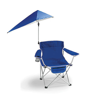 Poltrona da spiaggia portatile con ombrello regolabile e colore personalizzato 50*50*80cm